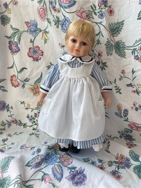 Vintage porcelain doll